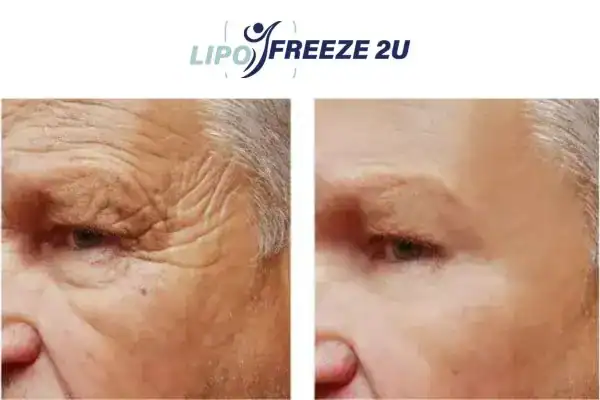 Mens before and after Morpheus 8 Minehead results.