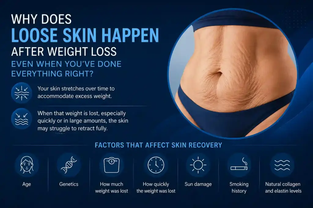 Why Does Loose Skin Happen After Weight Loss Even When You’ve Done Everything Right Minehead?